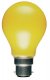 Light Globes / Bulbs – “Coloured Yellow”
